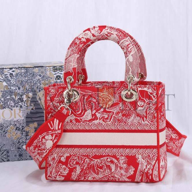 D*or medium lady d-lite bag m0565orgo_m929 (24cm*20cm*11cm)